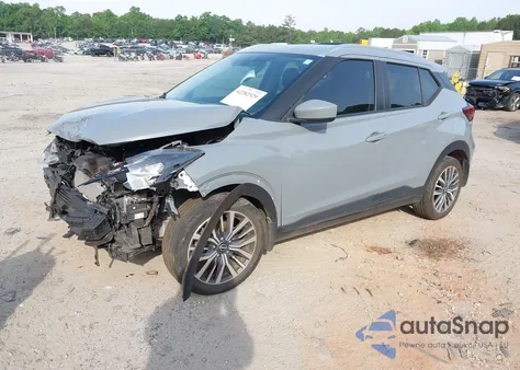 2022 Nissan Kicks Sv Xtronic Cvt из США, поврежденный, VIN 3N1CP5CV4NL509874